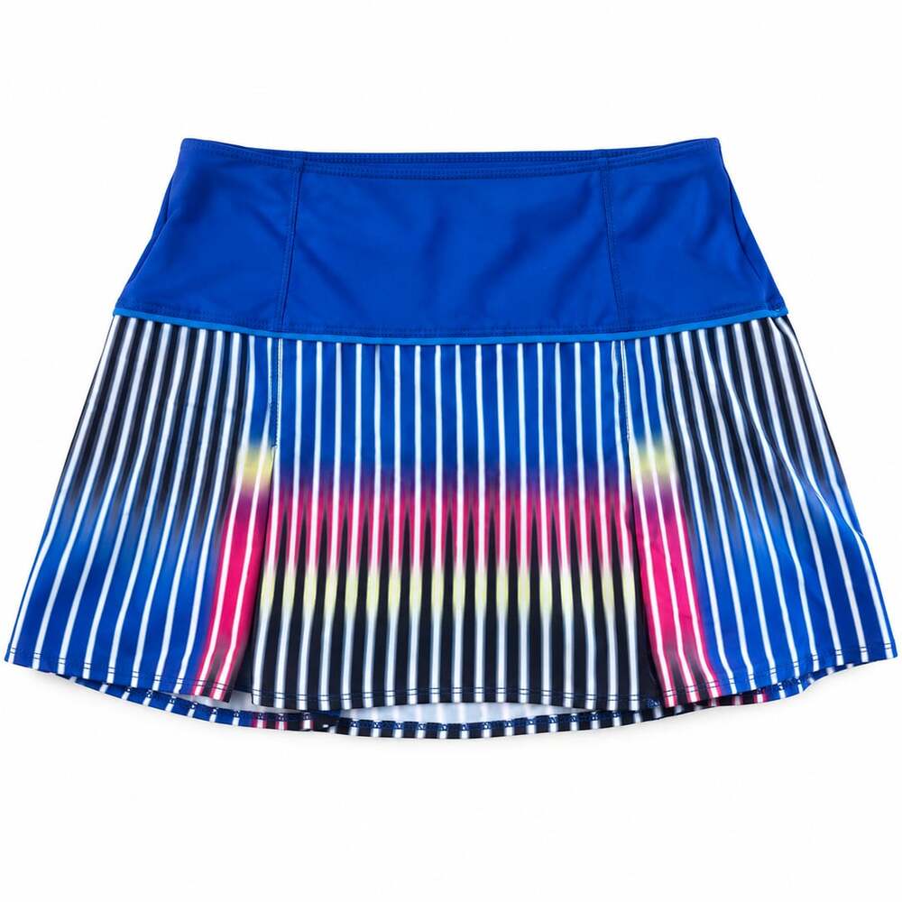 Lucky in Love Blue Striped Tennis Skort Women’s Small 4–6